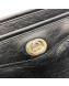 Gucci Vintage Leather Pouch with Interlocking G 575991 Black 2019
