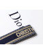 Dior Canvas "Christian Dior" Shoulder Strap Blue 2018