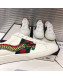 Gucci Ace Sneakers with Dragon Patch White 2019 (For Women and Men)