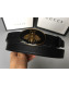 Gucci Leather Belt 20 with Oval Enameled Bee Buckle 2019