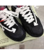 Off-White C/O ODSY-1000  Mesh and Calfskin Sneakers Black 2019 (For Women and Men)