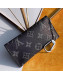 Louis Vuitton Monogram Eclipse Canvas Key Holder and Coin Purse M60029