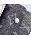 Louis Vuitton Monogram Eclipse Canvas Key Holder and Coin Purse M60029