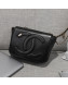 Chanel CC Lambskin Flap Bag AS0321 Black 2019