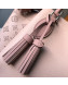 Louis Vuitton Haumea Mahina Perforated Leather Top Handle Bag M55030 Pink 2019