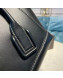 Bottega Veneta Arco Small Smooth Calfskin Maxi Weave Top Handle Bag Black 2019