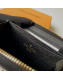 Louis Vuitton Love Lock Zippy Coin Purse in Epi Leather M63993 Black