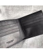 Bottega Veneta Maxi-Woven Fold Wallet Black 2019