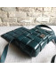 Bottega Veneta Padded Cassette Medium Crossbody Messenger Bag in Paper Calfskin Green 2019