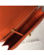 Bottega Veneta Medium Smooth Calfskin BV Classic Ronde Shoulder Bag Orange 2019