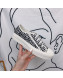 Dior Walk'N'dior Embroidered Houndstooth Cotton Canvas Sneakers 02 2019