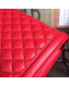 Dolce&Gabbana Crystal DG Girls Shoulder Bag Quilted Nappa Leather Red 2018