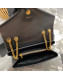 Saint Laurent Loulou Large Bag in "Y" Leather 459749 Black/Gold