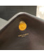 Saint Laurent Loulou Large Bag in "Y" Leather 459749 Black/Gold