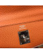 Hermes Kelly 32cm in Original Togo Leather Bag Orange