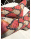 Gucci Snake Rhombus Print Socks 2019