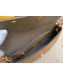 Fendi Baguette Studs Flap Shoulder Bag Light Brown 2019