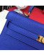 Hermes Kelly 32cm in Original Togo Leather Bag Royal Blue