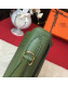 Hermes Kelly 32cm in Original Togo Leather Bag Green