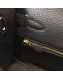 Hermes Kelly 32cm in Original Togo Leather Bag Black