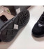 Chanel Quilted Suede Low-top Sneakers G35190 Black 2019