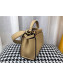 Fendi Iconic Mini Striped Lining Bag Beige 2019