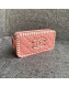 Chanel Vanity Grained Calfskin Clutch with Chain A84450 Light Pink 2019