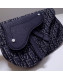 Dior Men's Blue Oblique Canvas Saddle Pocket Messenger Bag 2020