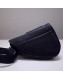 Dior Men's Grained Calfskin Saddle Messenger Bag Black/White 2020
