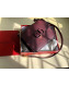 Valentino Large VSLING Grained Calfskin Shoulder Bag 0074L Burgundy 2019