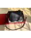 Valentino Small VSLING Grained Calfskin Shoulder Bag 0074S Black 2019