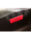 Valentino VLock Grained Calfskin Chain Shoulder Bag 0069 Black 2019