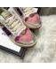 Gucci Women's Screener Leather Sneaker ‎570442 Pink 2019