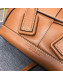 Bottega Veneta Arco Mini Bag in Smooth Maxi Woven Calfskin Brown 2019