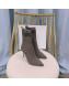 Balmain Knit Ankle Boots Grey 2021 120402