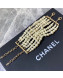 Chanel Camellia Pearl Wide Bracelet 2019