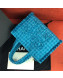 Chanel Wool Tweed Medium Zipped Shopping Bag AS0976 Turquoise 2019