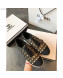 Chanel Woven Lace-Up Espadrilles Sneakers G34424 Black/Gold 2018