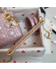 Dior Lady Dior Lambskin Mini 17cm Bag Pink/Gold