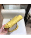 Chanel Vintage Quilted Lambskin Waist/Belt Bag A80063 Yellow 2019