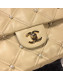 Chanel Quilted Lambskin Flap Bag AS1202 Apricot 2019Chanel Quilted Lambskin Flap Bag AS1202 Apricot 2019