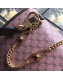 Gucci Rajah GG Medium Shoulder Bag 564697 Pink 2019