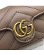 Gucci GG Marmont Matelassé Leather Chain Super Mini Bag 575161 Beige 2019