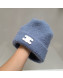 Celine Knit Hat Blue 2021 122117