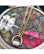 Gucci Ophidia GG Flora Round Mini Backpack 598661 White 2019