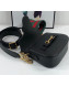 Gucci Leather Small Horsebit Shoulder Bag 384821 Black 2019