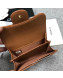 Chanel Quilting Classic Card Holder Brown