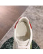 Gucci Ace Sneaker with Wolf Print 553385 White 2019(For Women and Men)