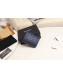 Chanel Grained Calfskin Boy Small Flap Wallet A81996 Blue 2019