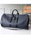 Louis Vuitton Men's Keepall Bandouliere 50 Damier Graphite Canvas N41413